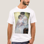 Der Strumpf, Mary Cassatt T-Shirt (Vorderseite)