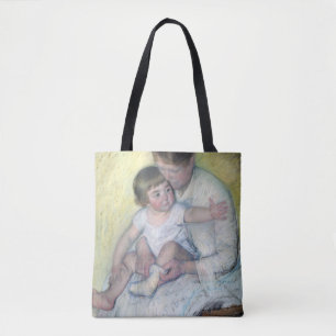Der Strumpf, Mary Cassatt Tasche