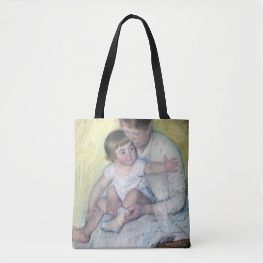 Der Strumpf, Mary Cassatt Tasche (Vorderseite)