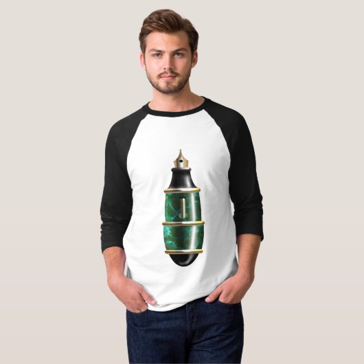 Der Stubbie Füllfederhalter T-Shirt (Vorne ganz)
