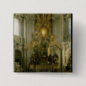 Der Stuhl von St Peter, 1665 Button (Vorderseite)