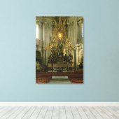 Der Stuhl von St. Peter, 1665 Leinwanddruck (Insitu (Holzboden))