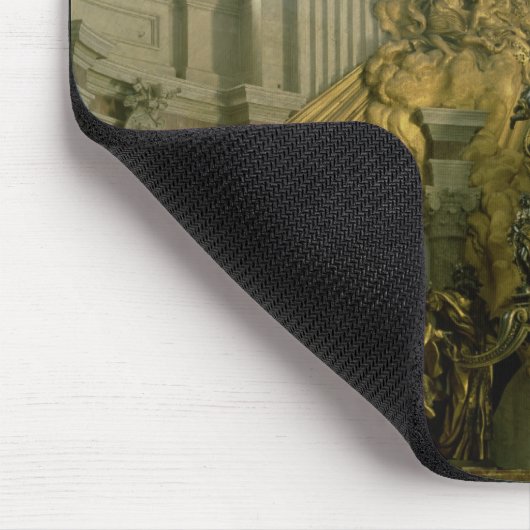 Der Stuhl von St Peter, 1665 Mousepad (Ecke)