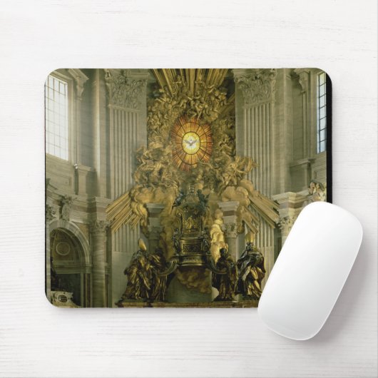 Der Stuhl von St Peter, 1665 Mousepad (Mit Mouse)