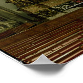 Der Stuhl von St. Peter, 1665 Poster (Ecke)