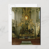 Der Stuhl von St. Peter, 1665 Postkarte (Vorne/Hinten)
