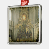Der Stuhl von St Peter, 1665 Silbernes Ornament (Links)