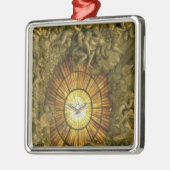 Der Stuhl von St Peter Silbernes Ornament (Links)