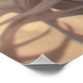 Der stumme Blick des Kitsune | Japanischer Fox Sam Poster (Ecke)