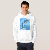 Der stumme Tanz des Delfins Hoodie (Vorne ganz)