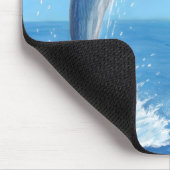 Der stumme Tanz des Delfins Mousepad (Ecke)