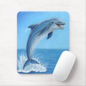 Der stumme Tanz des Delfins Mousepad (Mit Mouse)