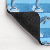 Der stumme Tanz des Delfins Mousepad (Ecke)
