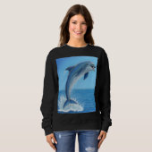 Der stumme Tanz des Delfins Sweatshirt (Vorne ganz)