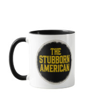 Der sture amerikanische Bold Emblem Becher
