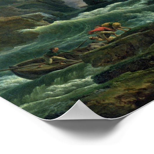 Der Sturm 1777 Poster (Ecke)