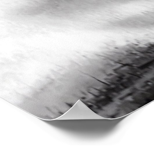 Der Sturm am Meer | AI Art Poster (Ecke)