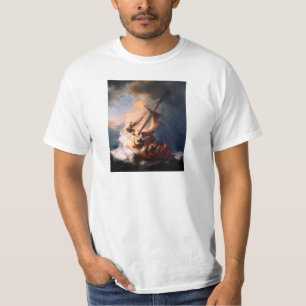 Der Sturm am Meer der Galileienmalerei Rembrandt T-Shirt