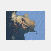 Der Sturm am Meer von Galiläa Fleecedecke (Vorderseite (Horizontal))