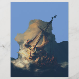 Der Sturm am Meer von Galiläa Flyer