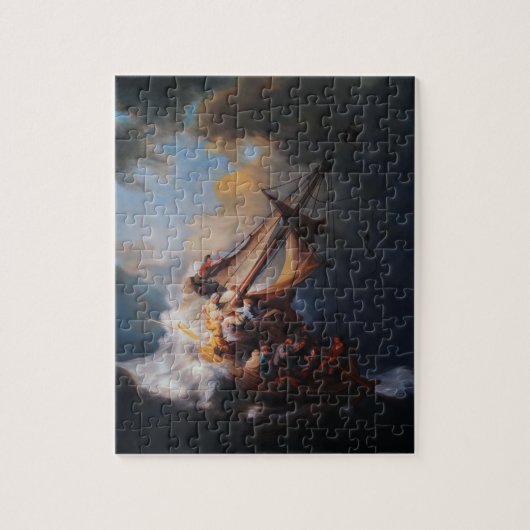 Der Sturm am Meer von Galiläa Puzzle (Vertikal)