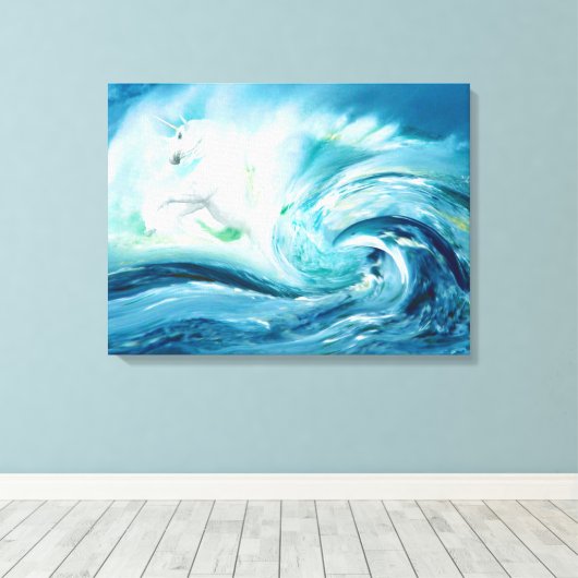 Der Sturm bringt Geschenke verschlungene Leinwand (Insitu (Holzboden))