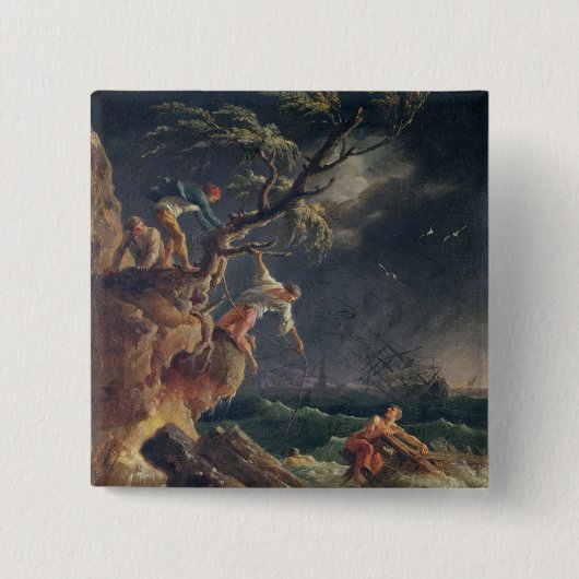 Der Sturm, c.1762 Button (Vorderseite)