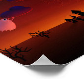 Der Sturm der Ansammlung (Halloween-Nacht) Poster (Ecke)