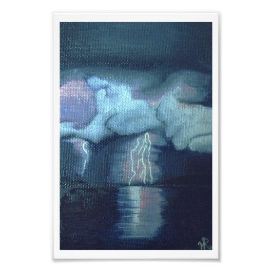 Der Sturm Fotodruck (Vorne)