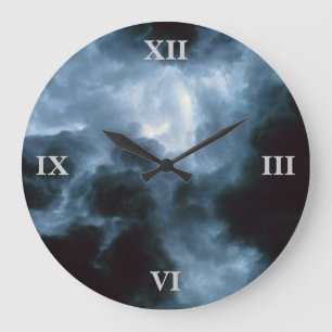 Der Sturm Große Wanduhr