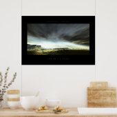 Der Sturm ist vorbei Poster (Küche)