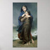 Der Sturm (L'Orage) von Bouguereau Poster (Vorne)