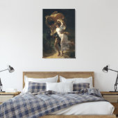 Der Sturm - Pierre-Auguste-Cot Leinwanddruck (Insitu (Schlafzimmer))