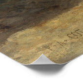 Der Sturm - Pierre-Auguste-Cot Poster (Ecke)