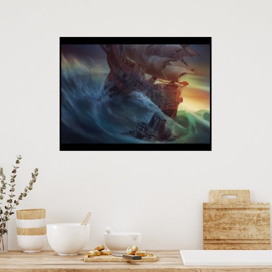 Der Sturm Poster (Küche)