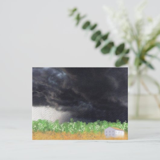 Der Sturm Postkarte (Stehend Vorderseite)