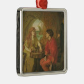 Der Sturm Silbernes Ornament (Rechts)