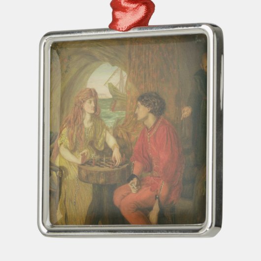 Der Sturm Silbernes Ornament (Links)