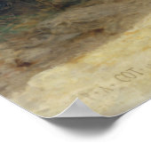 Der Sturm von Pierre Auguste Cot Poster (Ecke)