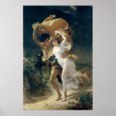 Der Sturm von Pierre Auguste Cot Poster (Vorne)