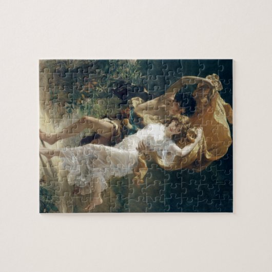 Der Sturm von Pierre Auguste Cot Puzzle (Horizontal)