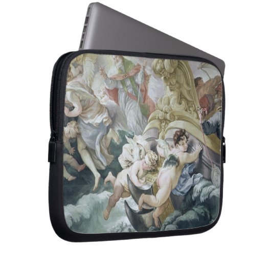 Der Sturm wunderbar beruhigt auf Kontakt mit Laptopschutzhülle (Vorne Rechts)