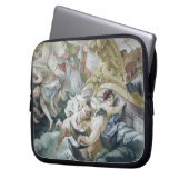 Der Sturm wunderbar beruhigt auf Kontakt mit Laptopschutzhülle (Vorderseite Links)