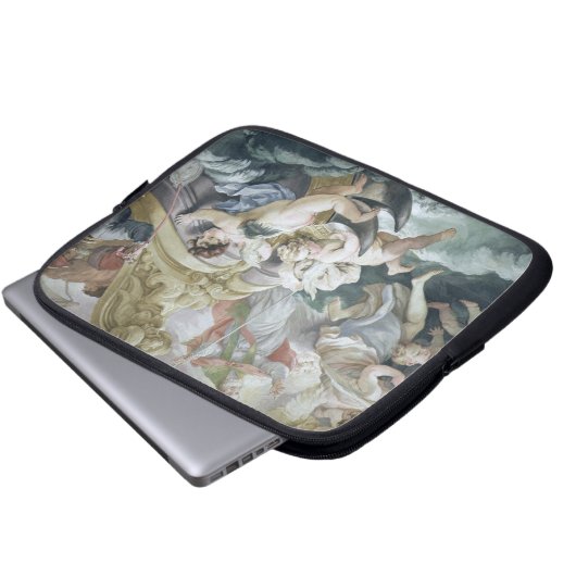 Der Sturm wunderbar beruhigt auf Kontakt mit Laptopschutzhülle (Vorne Knopf)