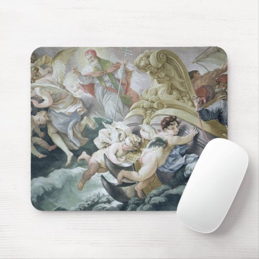 Der Sturm wunderbar beruhigt auf Kontakt mit Mousepad (Mit Mouse)