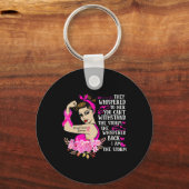 Der Sturmgewitter bei starken Frauen bricht den Kr Schlüsselanhänger (Vorderseite)