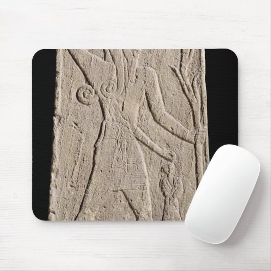 Der Sturmgott Baal mit einem Thunderbolt Mousepad (Mit Mouse)