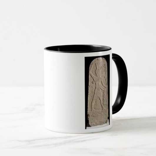 Der Sturmgott Baal mit einem Thunderbolt Tasse (VorderseiteRechts)