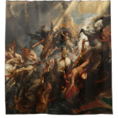 Der Sturz des Phaeton Duschvorhang (Vorderseite)