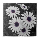 Der subtile Kontrast der Natur Fliese (Vorderseite)